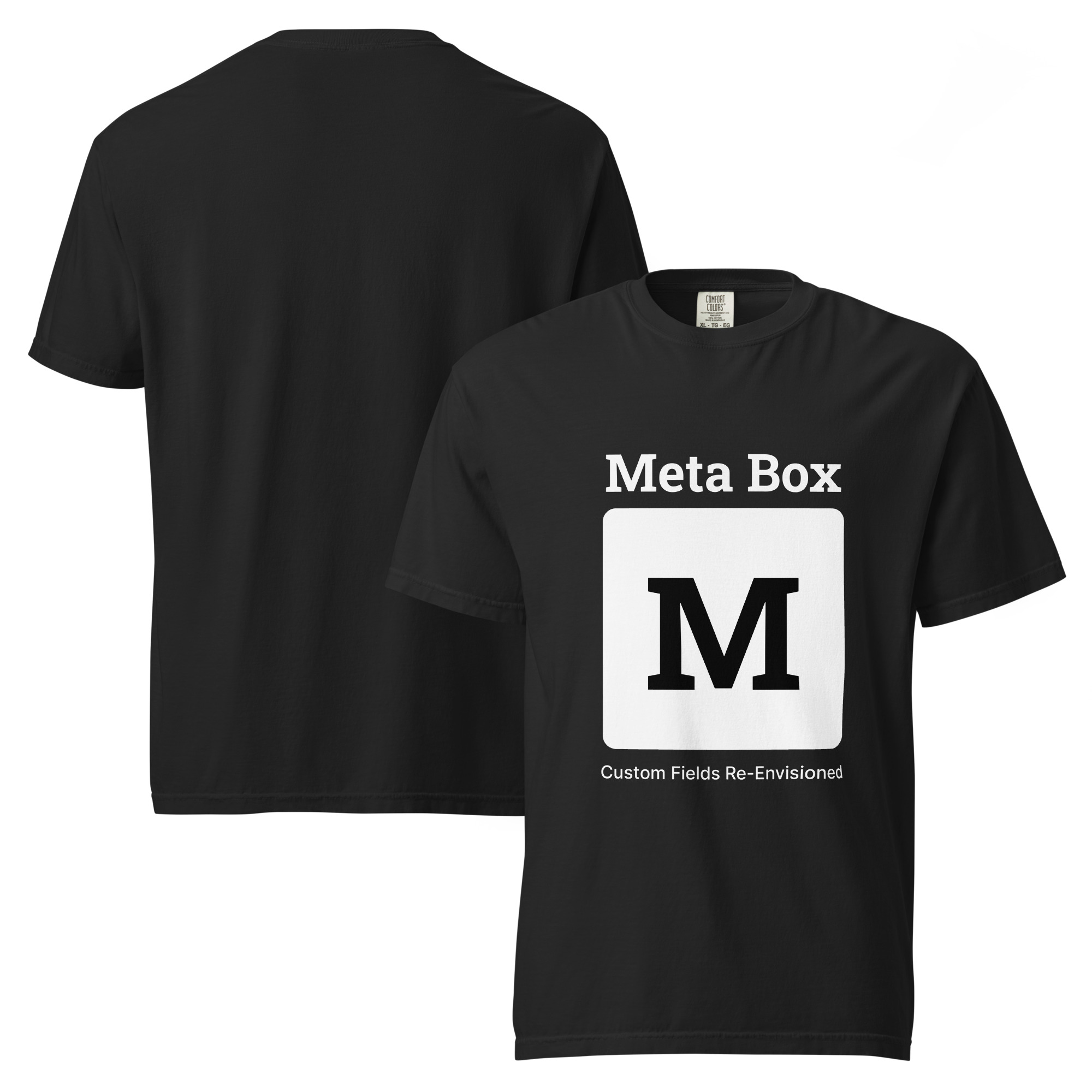 Unisex garment dyed heavyweight t shirt black front and back 6a1654672b209.jpg